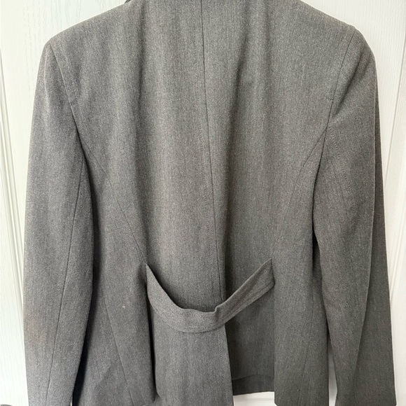 LOFT Gray Pea Coat Timeless - Picture 8 of 8